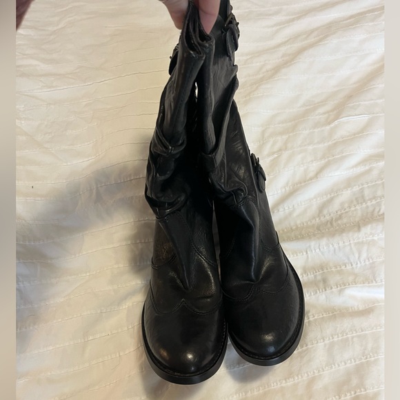 Brand New! 100% genuine leather wide calf boots - Picture 5 of 7
